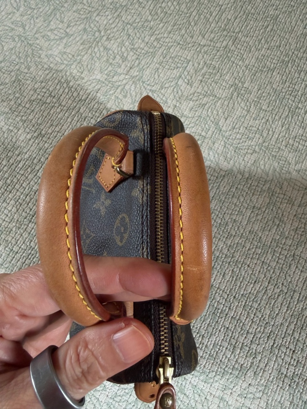 Louis Vuitton Monogram Nano Speedy (Vintage Mini Sac HL Speedy) - Picture 4 of 11